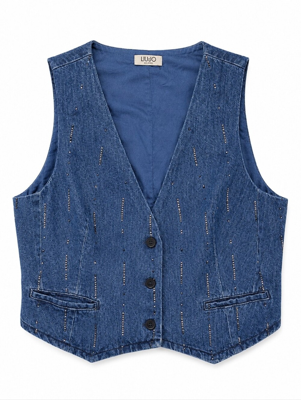 Liu Jo Milano Denim Sleeveless Vest